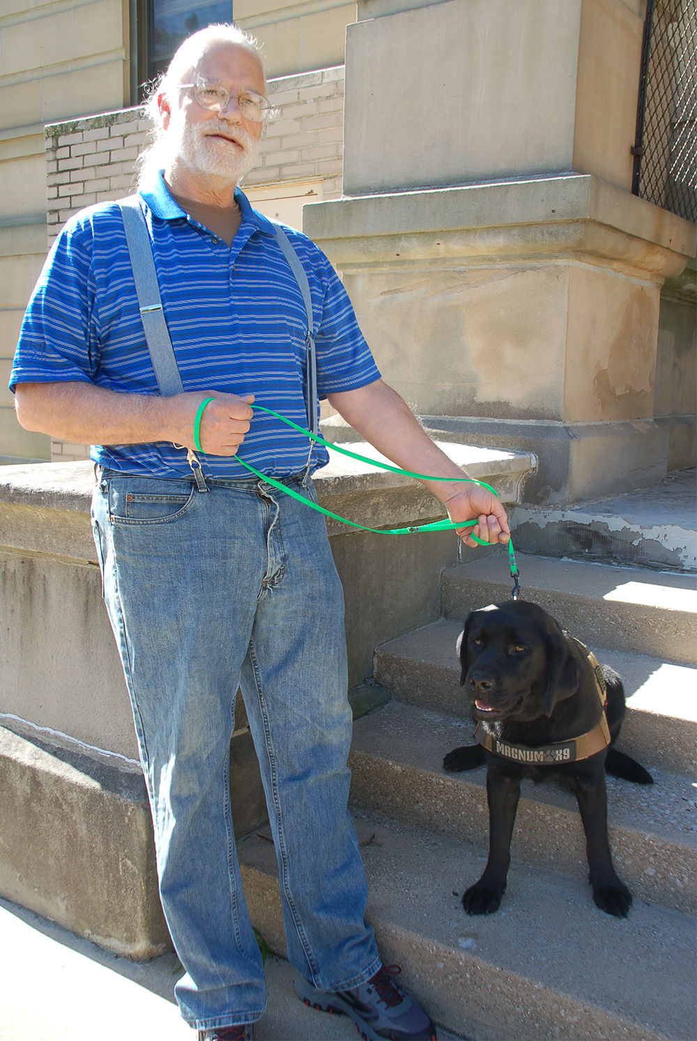 VB vet services dog Marc Custer